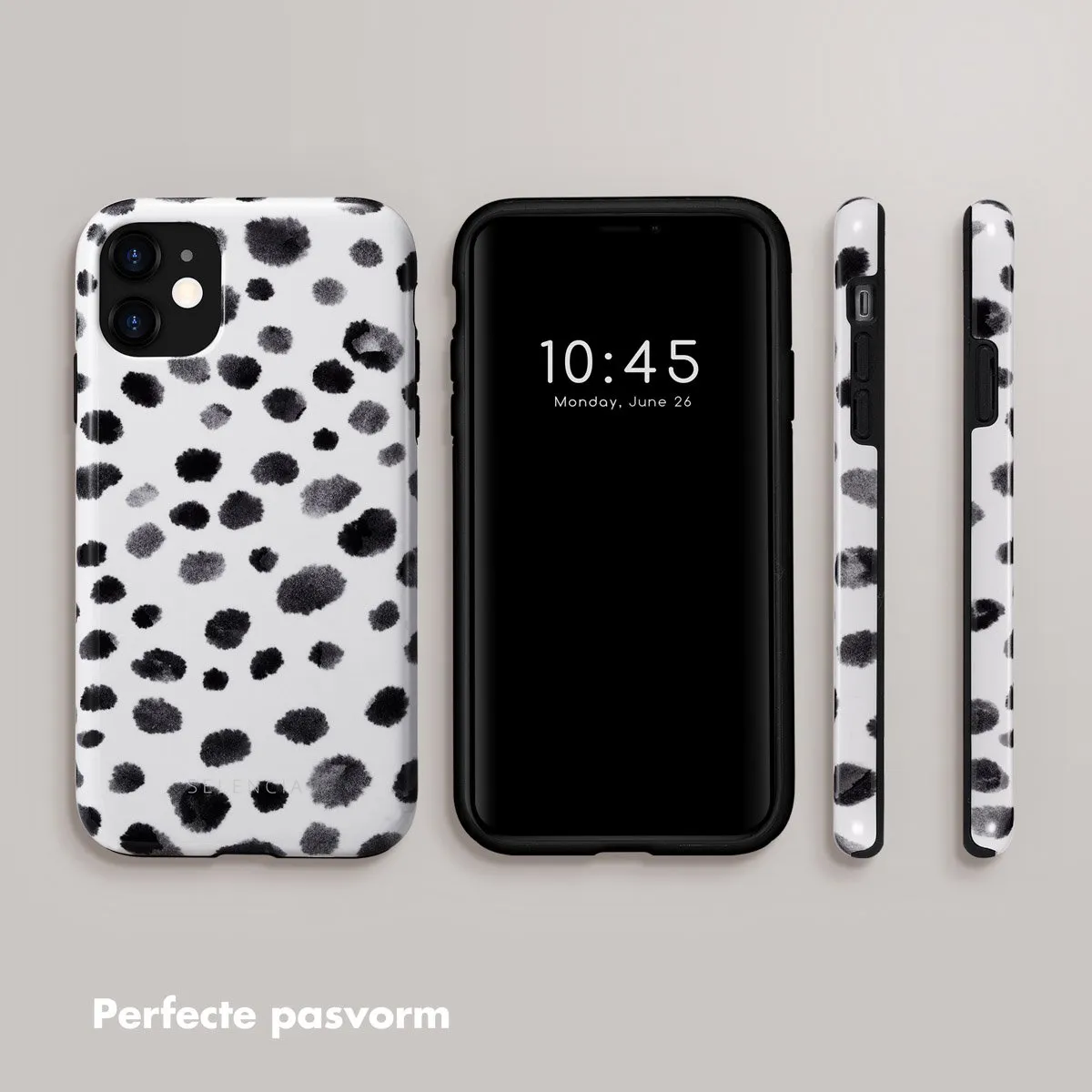 Selencia Hoesje iPhone 11 Trendy Leopard