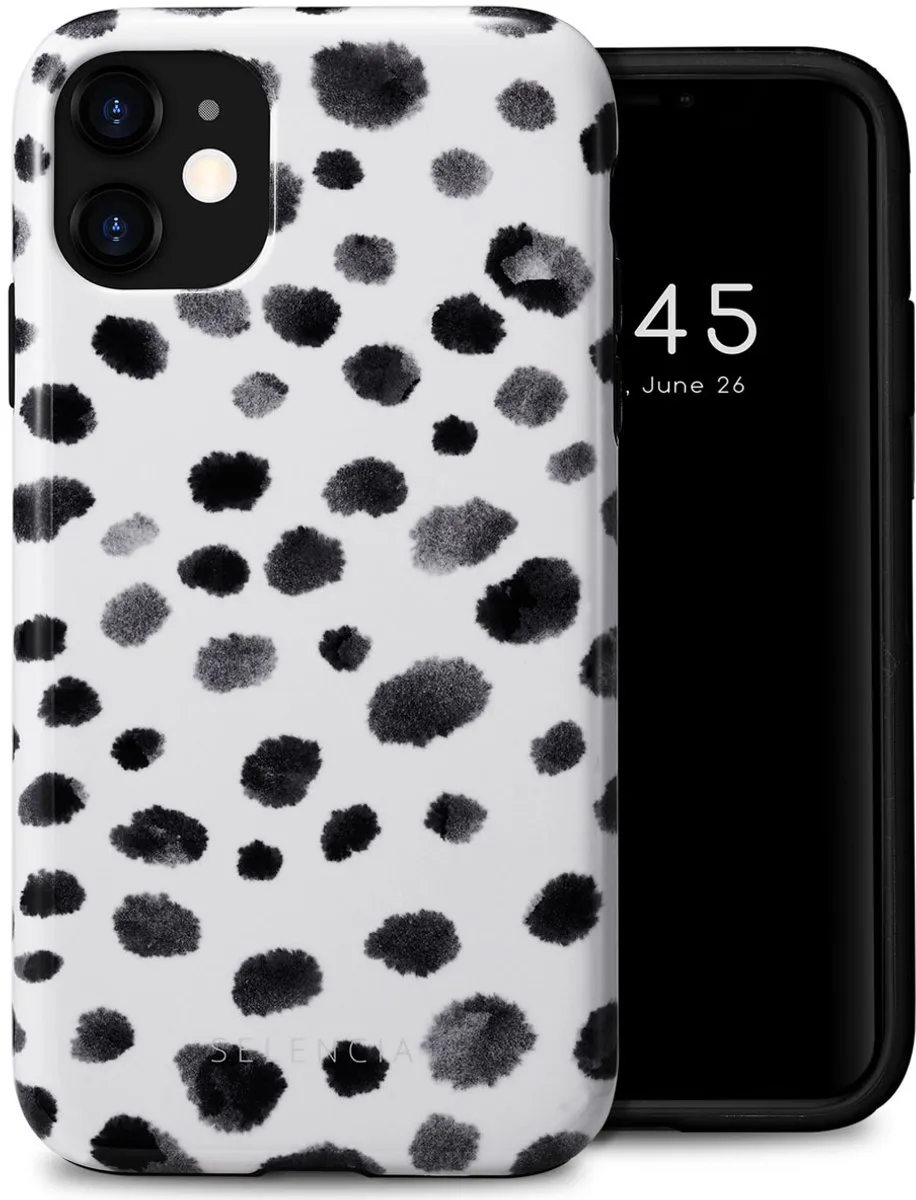 Selencia Hoesje iPhone 11 Trendy Leopard