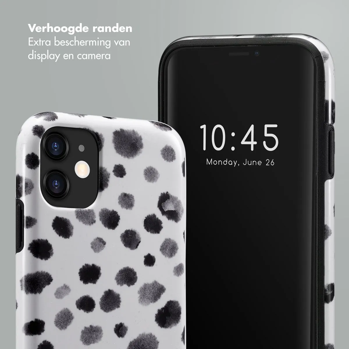 Selencia Hoesje iPhone 11 Trendy Leopard