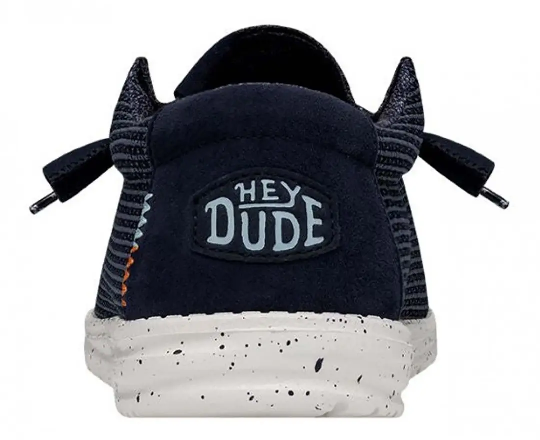 HEYDUDE Wally Sport Instappers blauw Canvas - Maat 45 - afbeelding 6 van 6