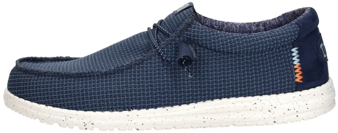HEYDUDE Wally Sport Instappers blauw Canvas - Maat 45 - afbeelding 3 van 6