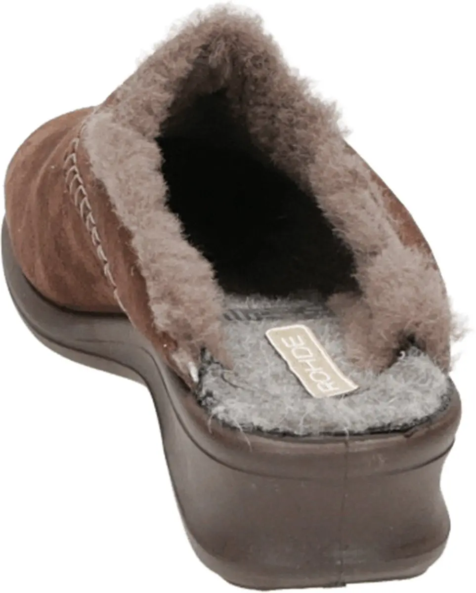 Rohde 2510 Dames Pantoffels - Bruin
