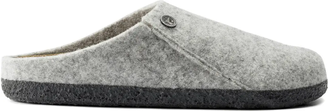Birkenstock Zermatt Pantoffels Light Grey Regular-fit