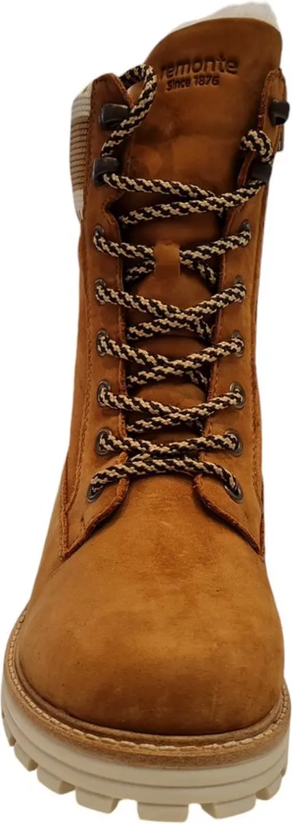 Remonte D0W77 22 Dames Veterboots 36 - Cognac