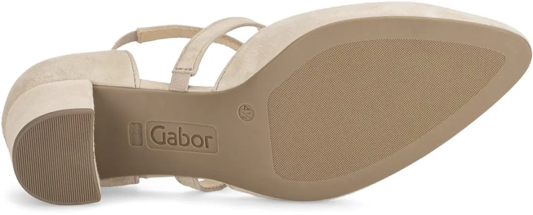 Gabor 343 Dames Hakken - Beige - Maat 35,5 - afbeelding 3 van 6