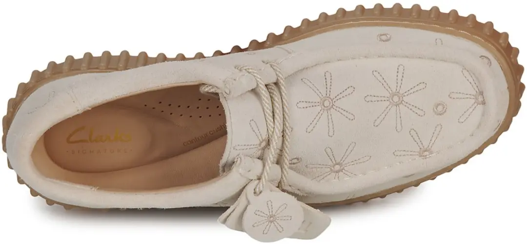 Clarks Dames Veterschoenen Torhill Bee 26186297 - Offwhite 41 - afbeelding 2 van 6