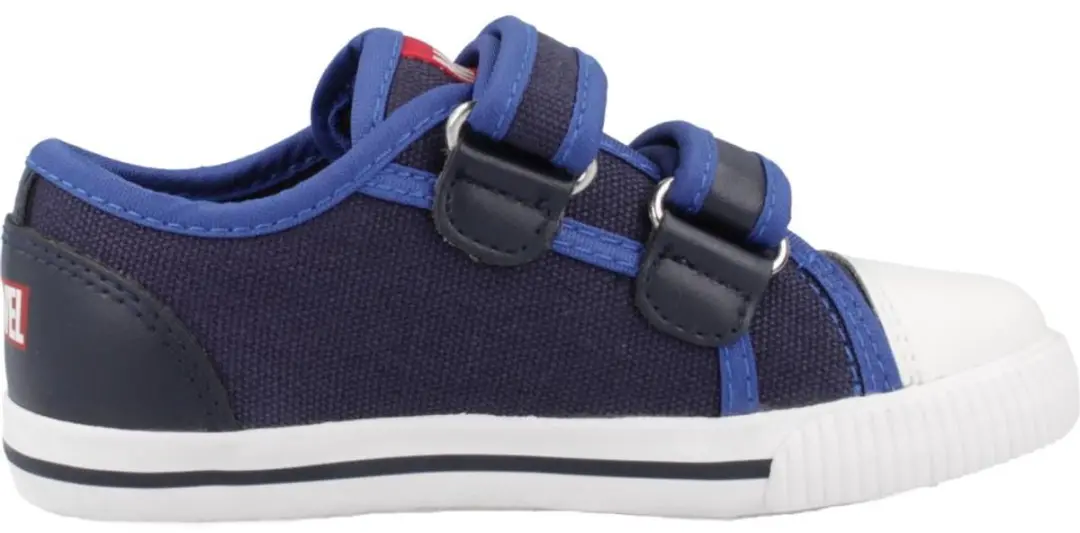 Kilwi Canv+Geobuck sneakers met klittenband voor kinderen