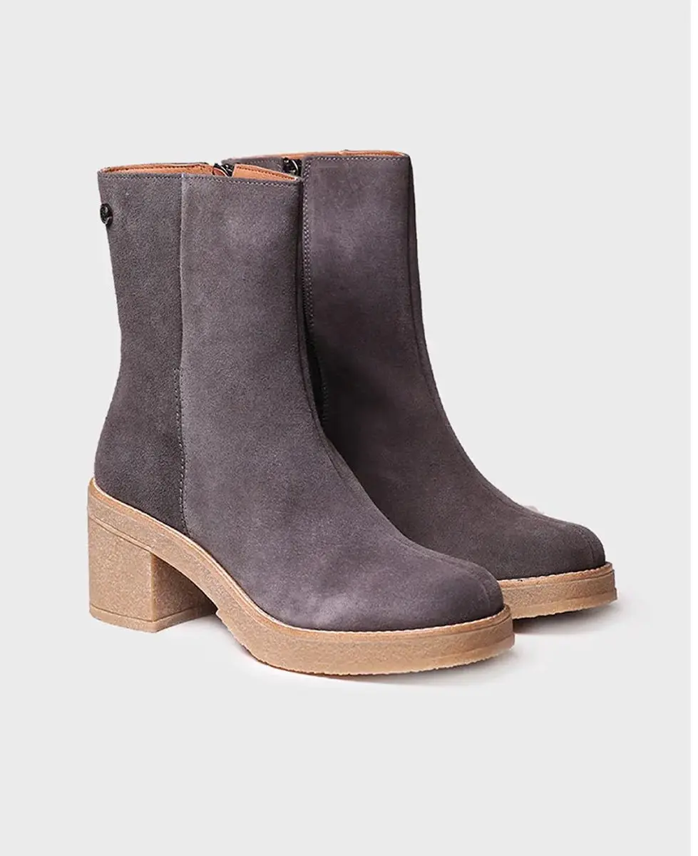 Toni Pons Piani-sy Booties Met Hak Grijs EU 36 Vrouw