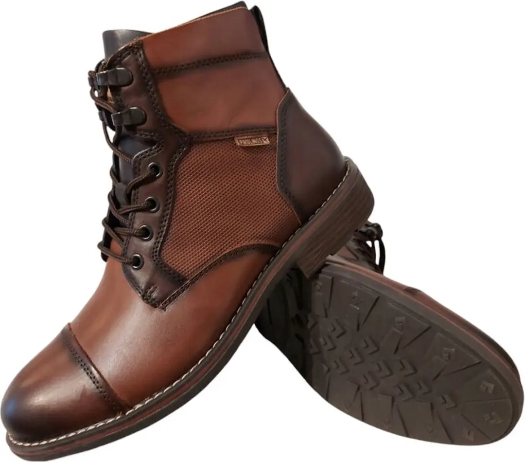 Pikolinos York Heren Veterboots - Cognac - Maat 40 - afbeelding 6 van 6