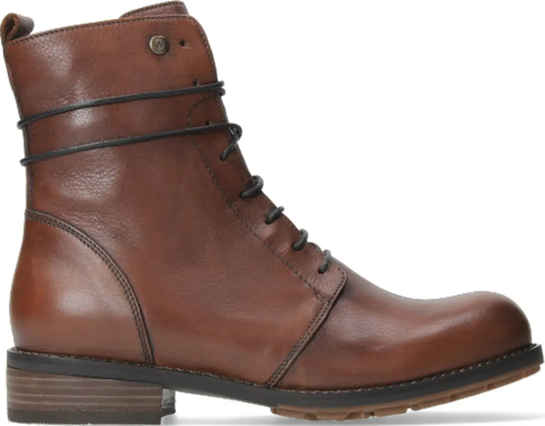 Wolky Murray Laarzen cognac leer