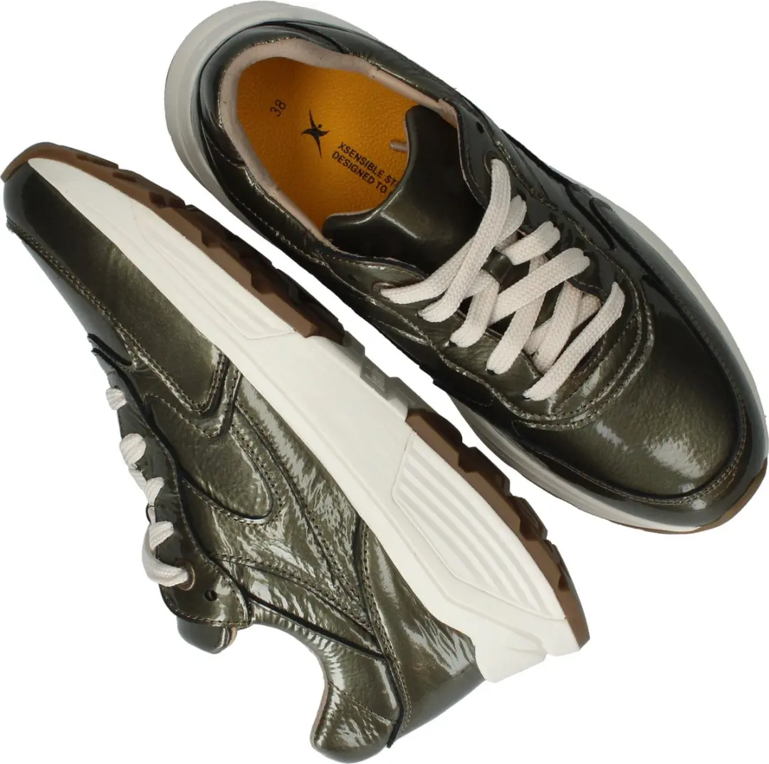 Xsensible Ponte Vecchio Lak G Sneaker - Groen - Maat 41 - afbeelding 4 van 6