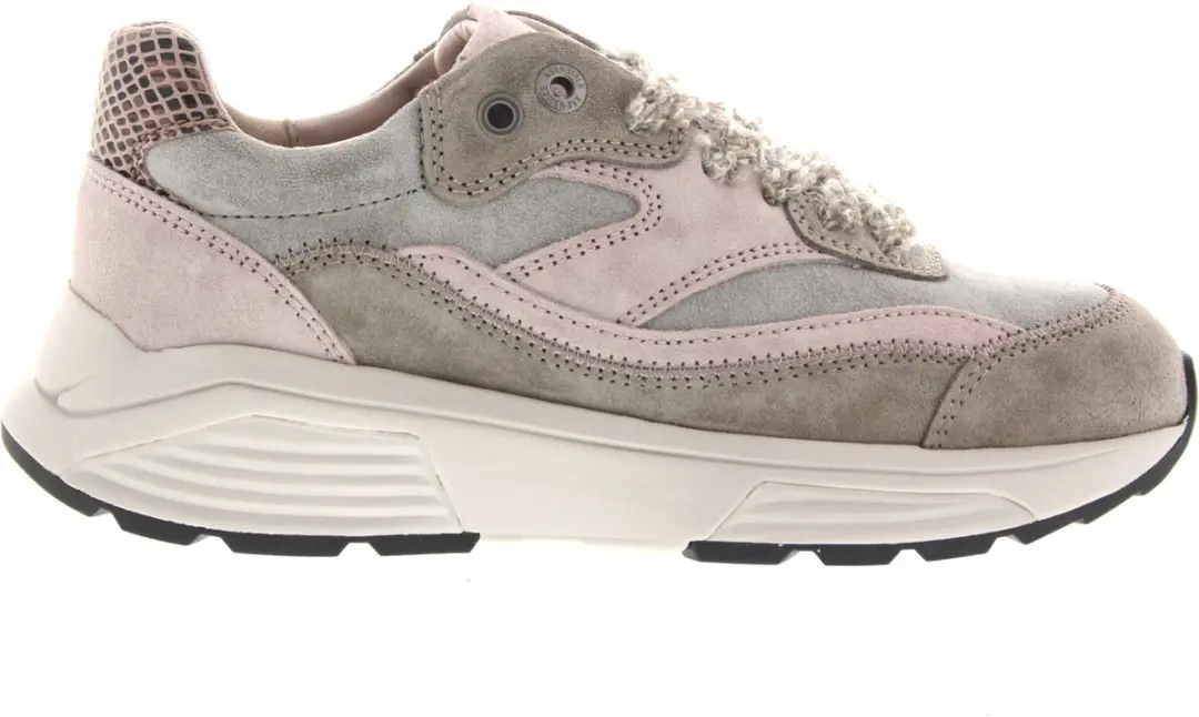 Dames Veterschoenen Xsensible Liberty Combi G Taupe