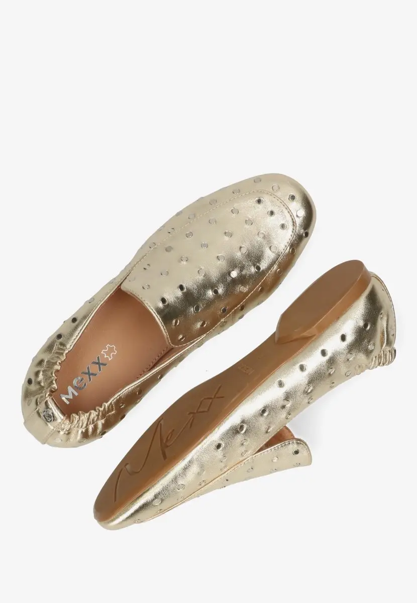 Mexx Rozy Lemon Loafer - Goud - Maat 42 - afbeelding 2 van 6