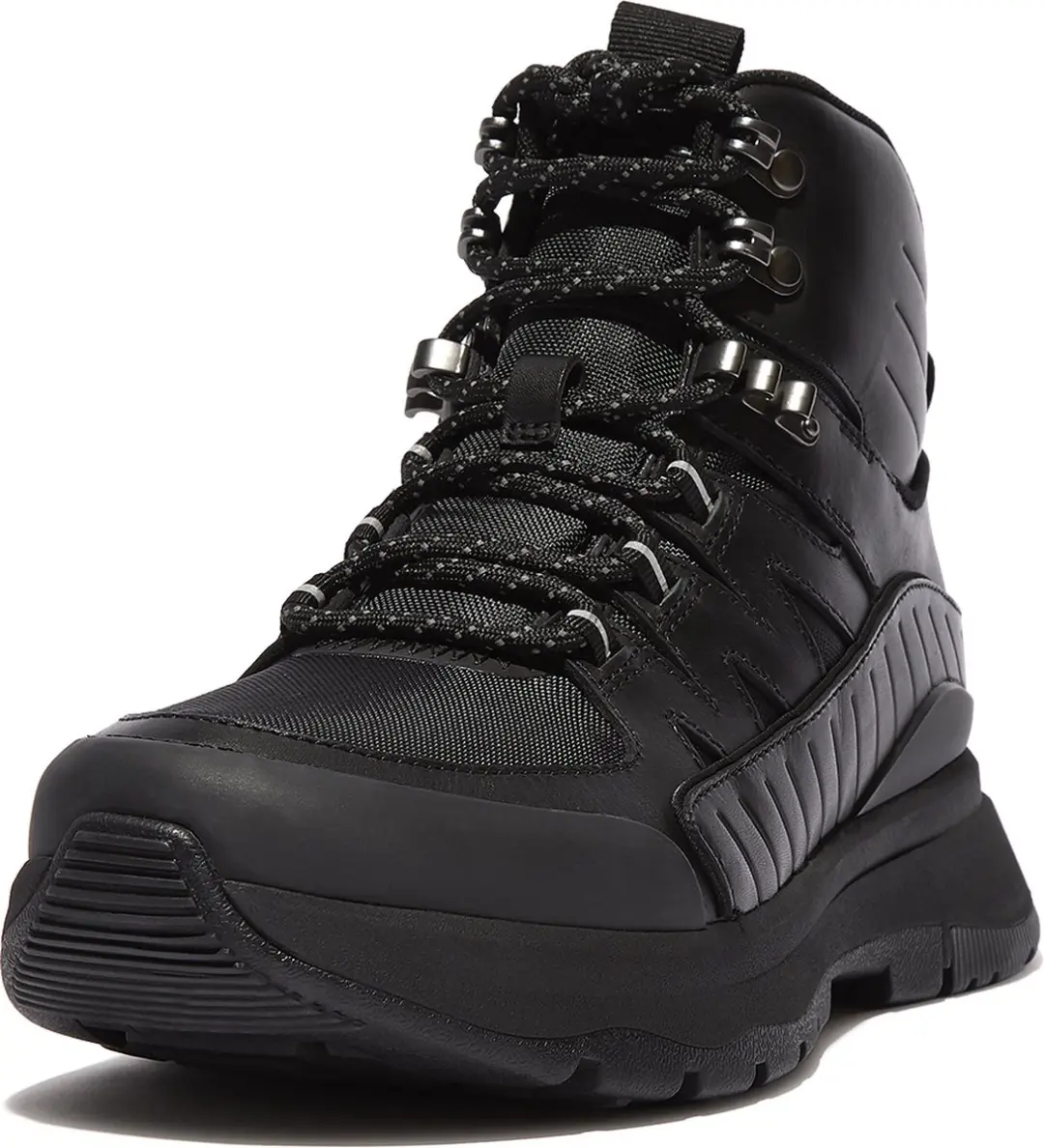 FitFlop FitFlop Neo-D-Hyker Leather-Mix Outdoor Boots ZWART