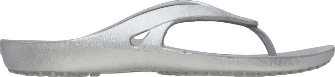 Crocs Kadee ll Metallic Flip Zilver Maat 42/43 US W11
