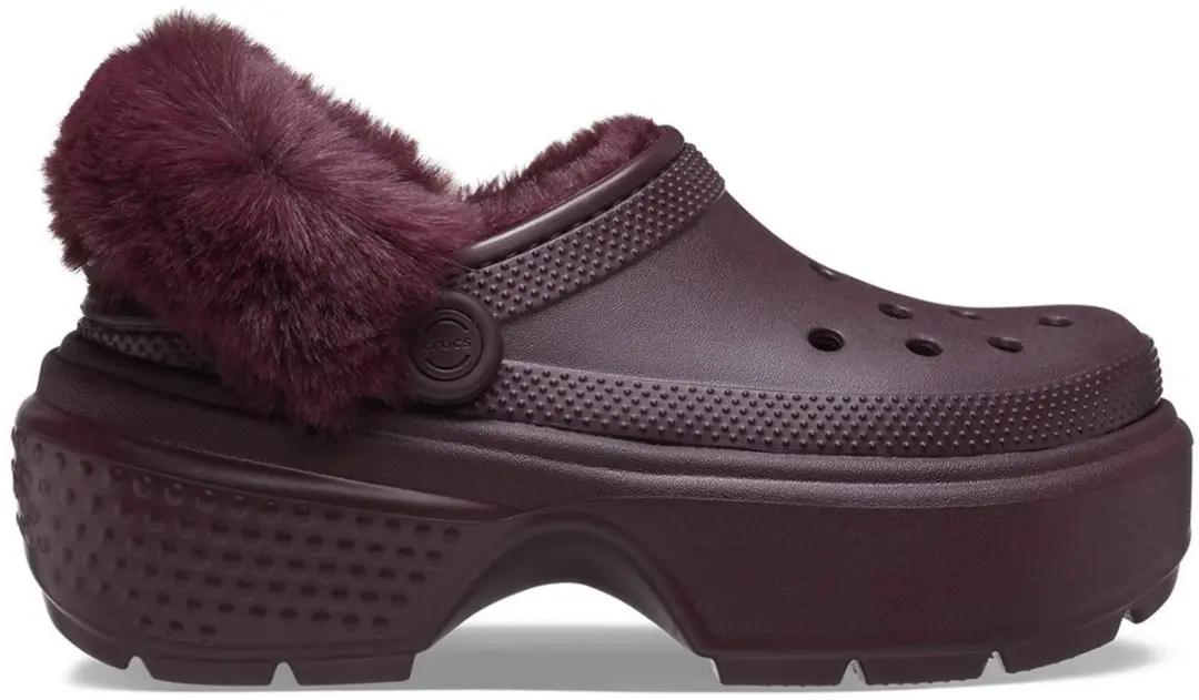 Crocs Stomp Lined Clog Dark Cherry 43/44 US M10/W12