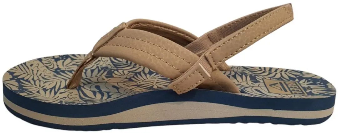 Reef Little Ahi Teenslipper CJ6622 - Maat 25 - Beige/Blauw - afbeelding 4 van 4