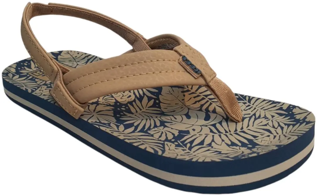 Reef Little Ahi Teenslipper CJ6622 - Maat 25 - Beige/Blauw - afbeelding 2 van 4