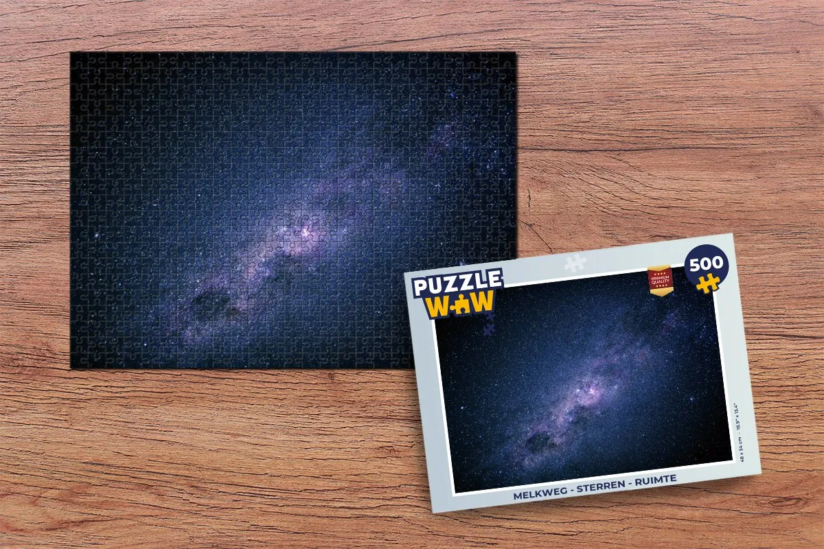 PuzzleWow Melkweg Puzzel 500 Stuks - Multicolor