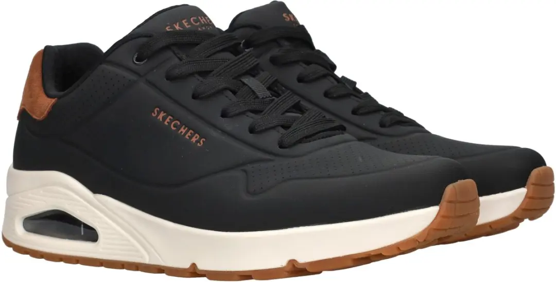 Skechers Uno Suited On Air Sneakers 302202 - Zwart