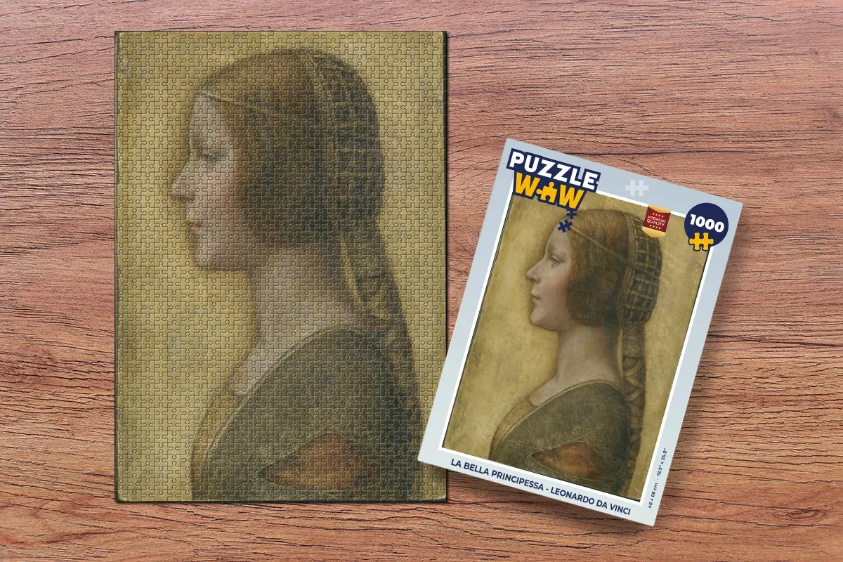 PuzzleWow La Bella Principessa Legpuzzel 1000 Stuks - Multicolor