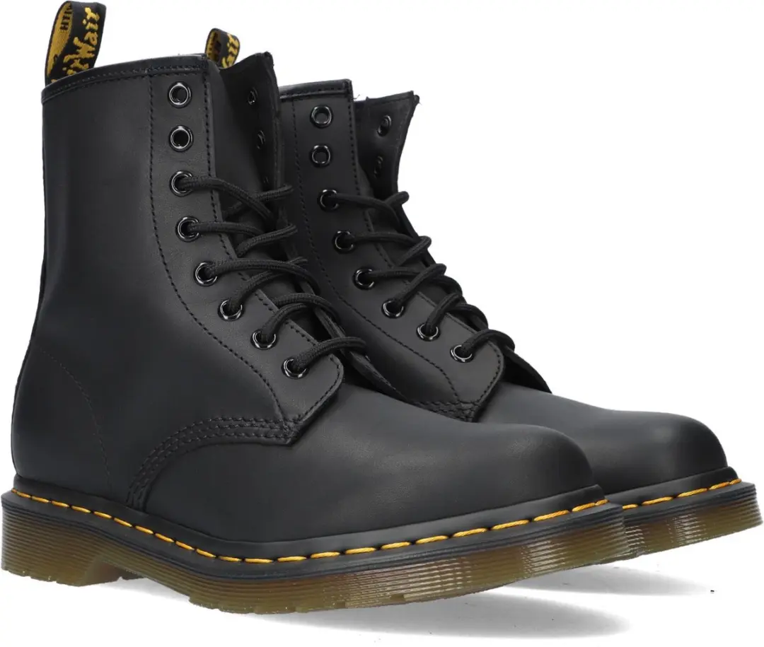 Dr. Martens 1460 Black Greasy Heren Laarzen - Maat 40 - afbeelding 2 van 6