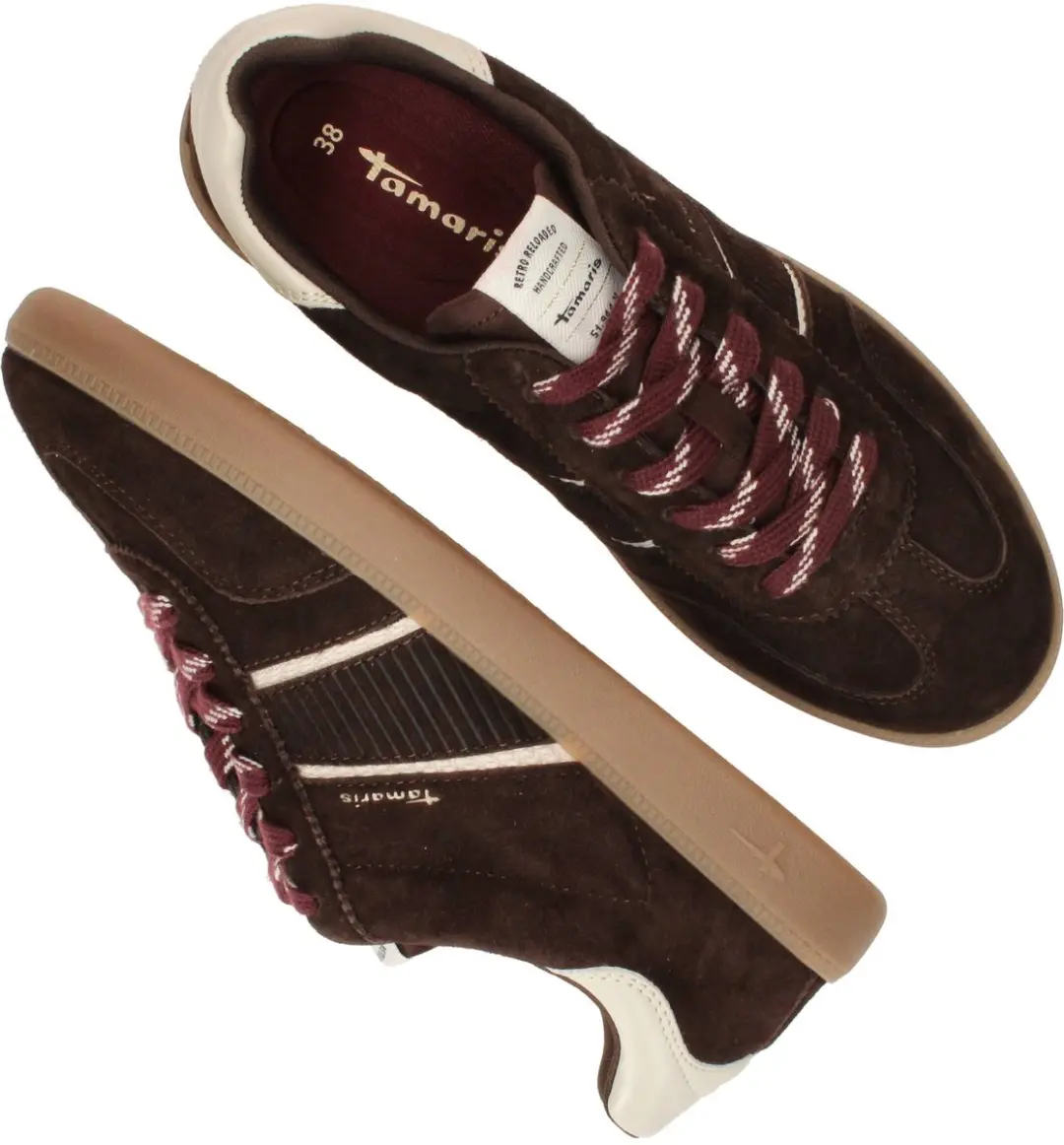 Tamaris 102502 Sneakers - Bruin - Maat 37 - afbeelding 5 van 6
