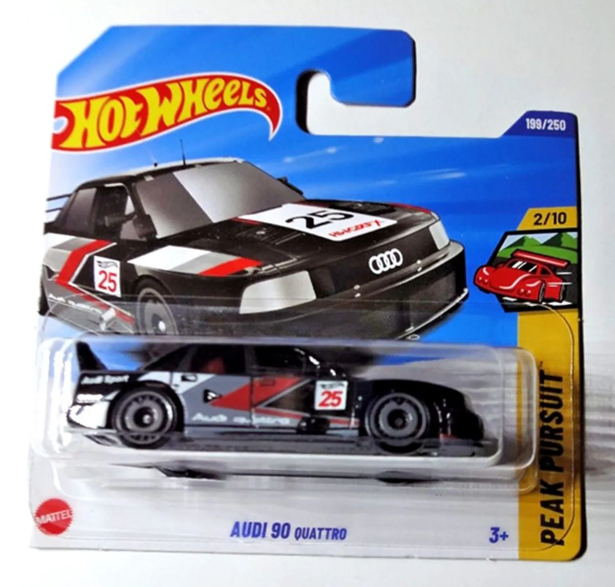 Hot Wheels Audi 90 Quattro IMSO GTO 25 Racing Black 1:64