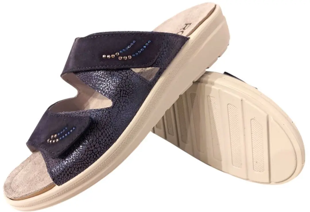 Rohde 5729 Slides Dames Slipper 41 - Ocean - afbeelding 4 van 6