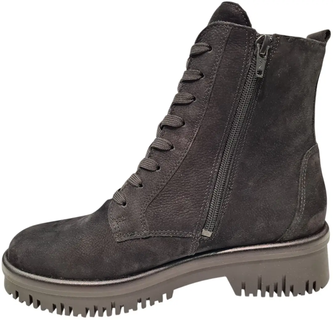 Wäldlaufer 934802 Hoge Veterschoen - 38 - Zwart