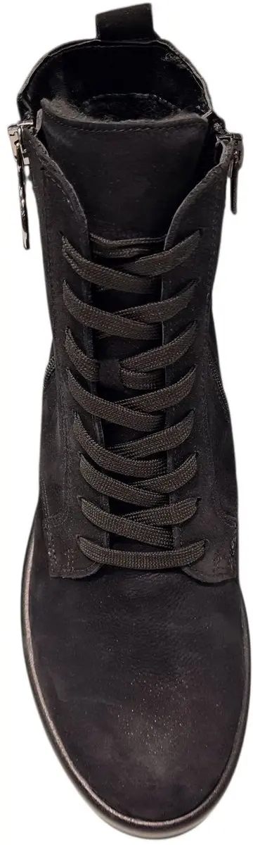 Wäldlaufer 934802 Hoge Veterschoen - 38 - Zwart