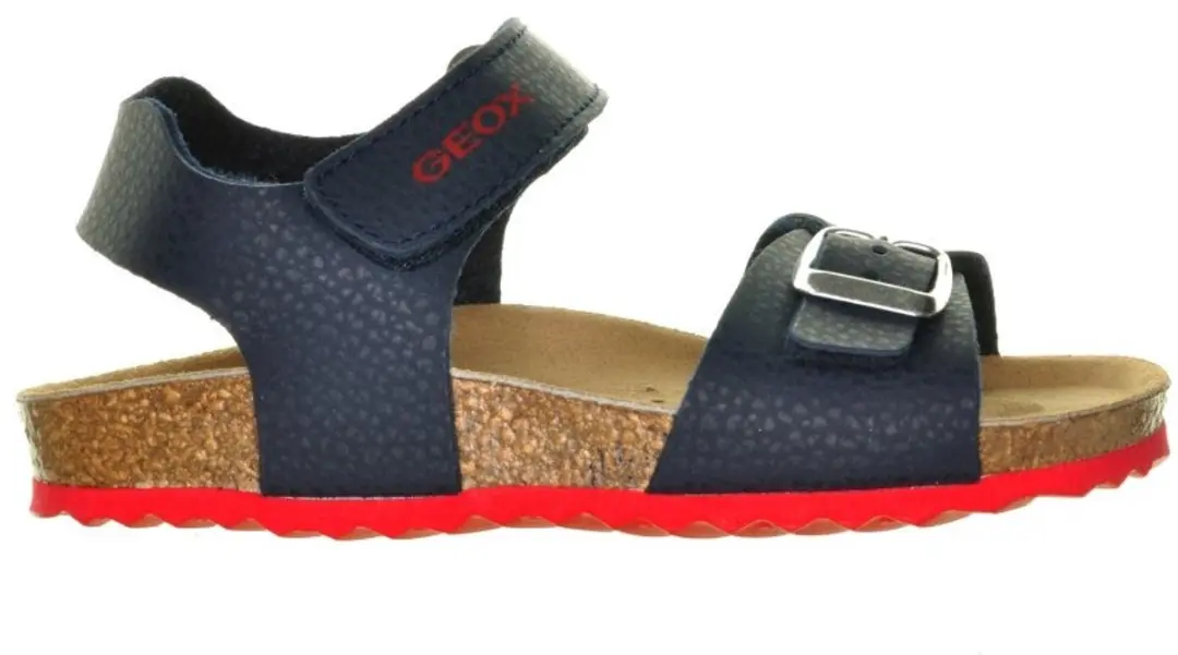 Geox Sandalen Blauw Rode Zolen maat 25
