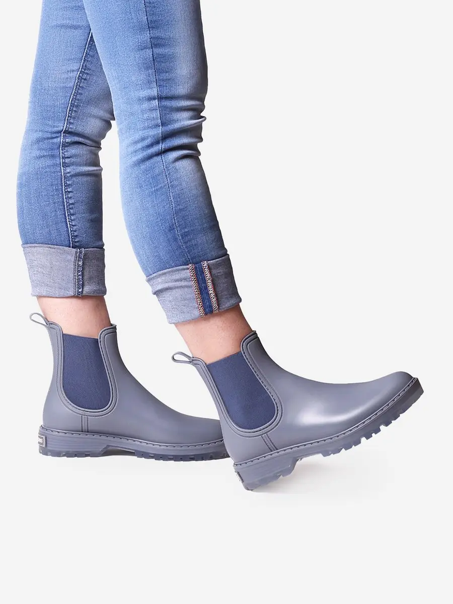 Toni Pons Cancun Dames Regenboots Blau