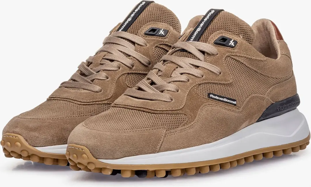 Floris van Bommel Noppie Sneakers SFM-10082 - Bruin - Maat 44 - afbeelding 2 van 6