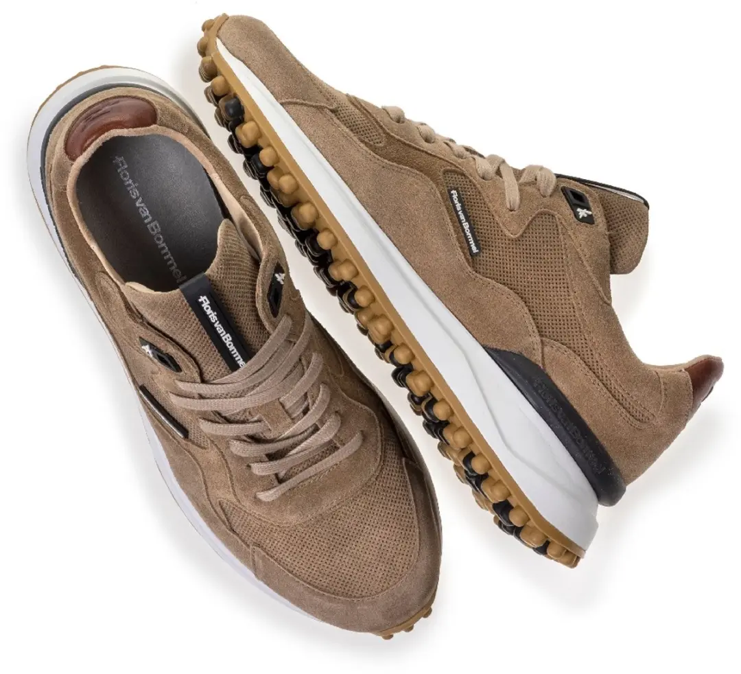 Floris van Bommel Noppie Sneakers SFM-10082 - Bruin - Maat 44 - afbeelding 3 van 6