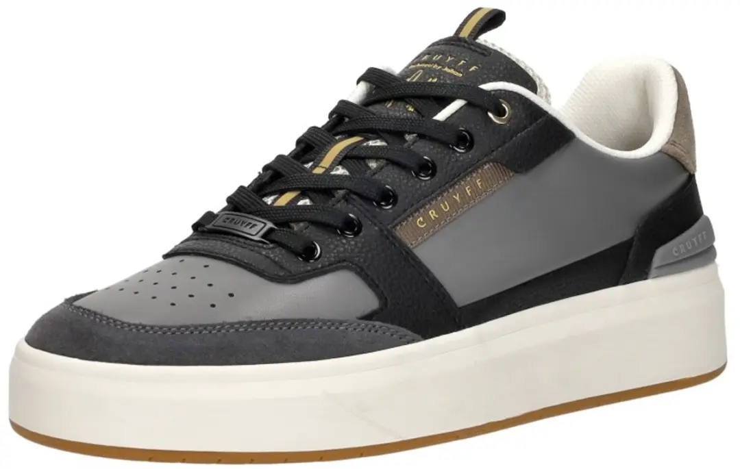 Cruyff Endorsed Tennis Laag - Zwart - Maat 41