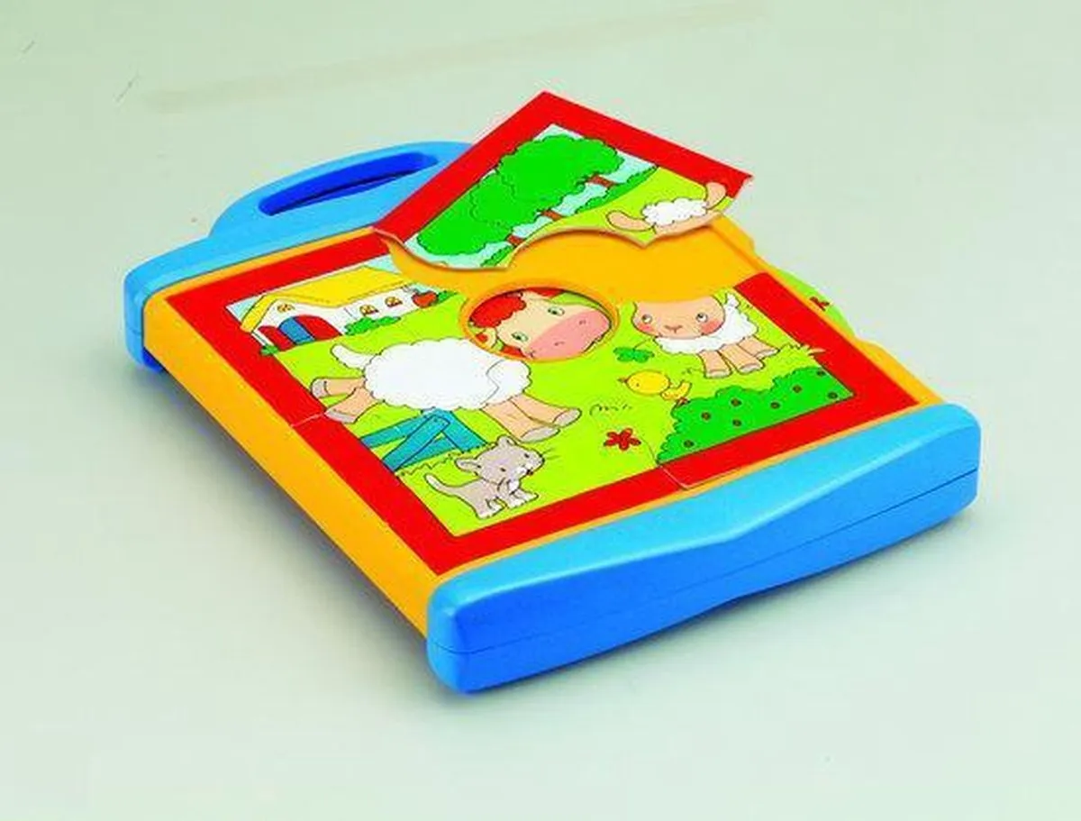 Jumbo Puzzel Carrousel Dieren - 16 Stuks