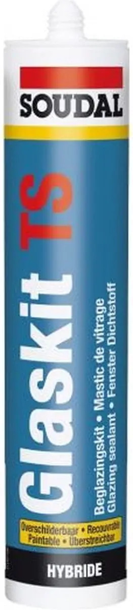 Soudal Glaskit TS 290ml - Zwart - afbeelding 3 van 4
