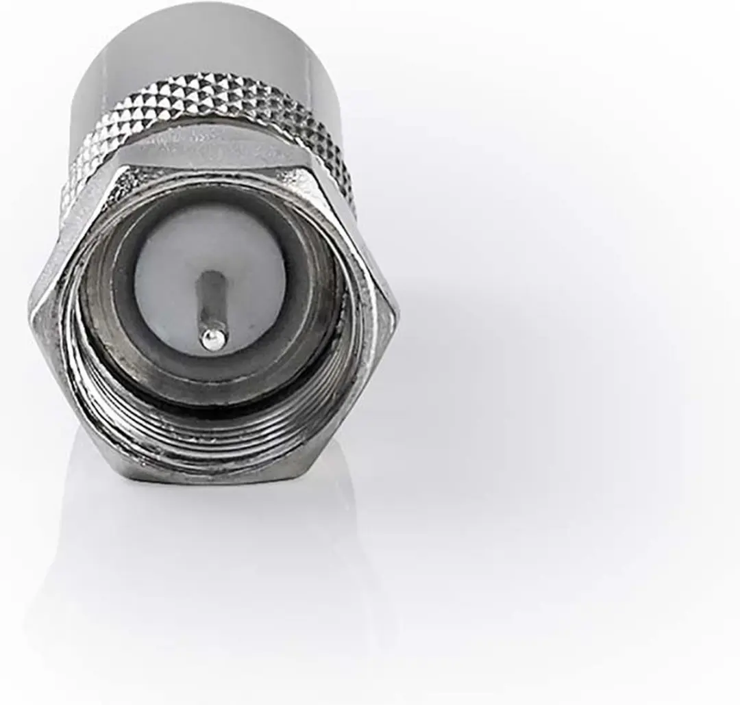 Nedis F-Male Antenne-Adapter 75 Ohm - Zilver - afbeelding 5 van 6
