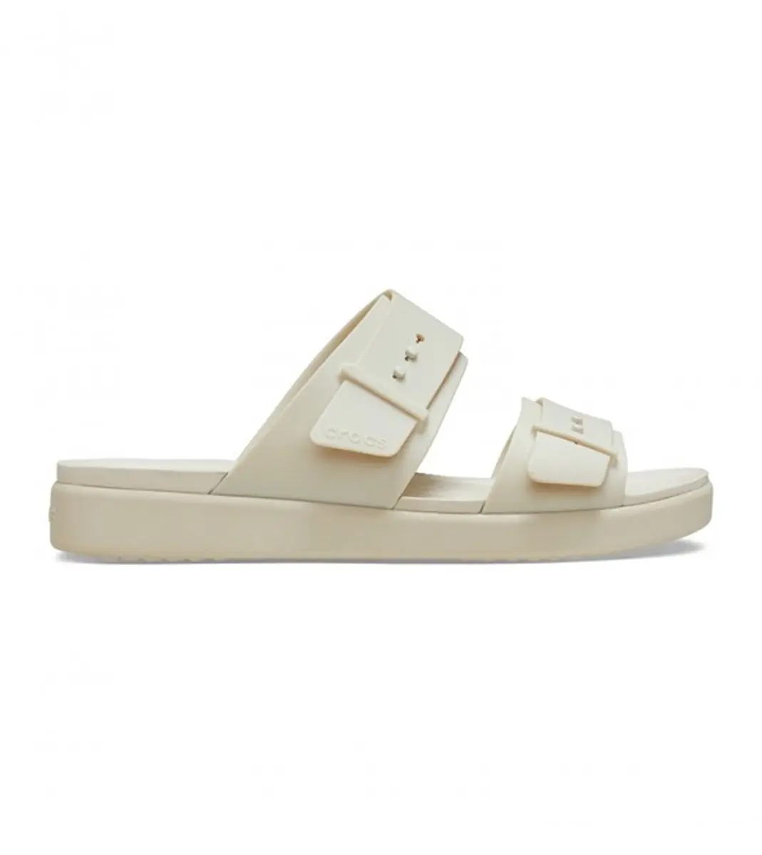 Crocs Brooklyn Buckle Low dames sandalen beige