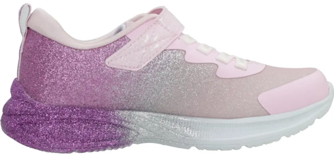 Skechers Meisjes Microspec Max Advance Glitz Gala Sneakers Roze