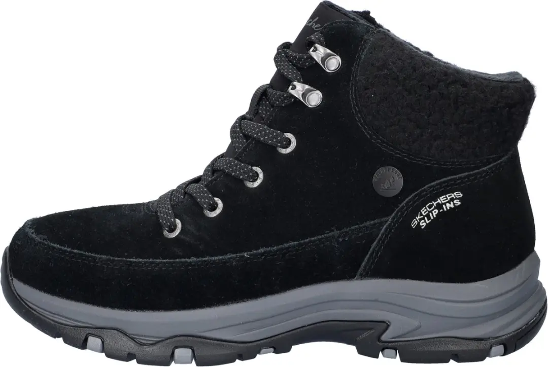 Skechers Trego Dames Veterboot - Zwart