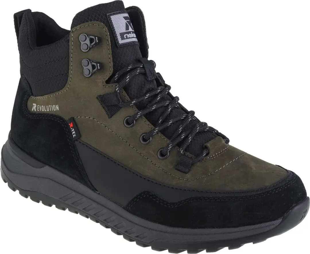 Rieker Evolution U0169-54, Mannen, Groen, Trekkingschoenen, maat: 42