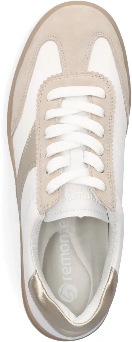 Remonte D2C01-81 Dames Sneakers - Wit/Beige - 41 - afbeelding 6 van 6