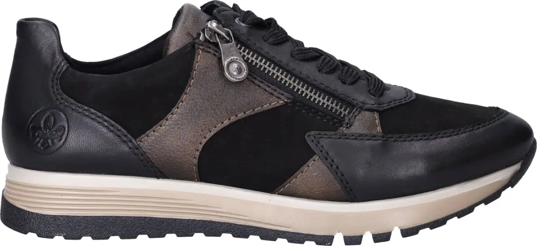 Rieker Sneakers zwart Synthetisch