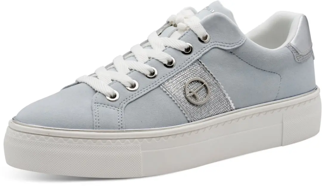 Tamaris Sneaker 1-23724-42-883 Dames Lage Damesschoen lichtblauw