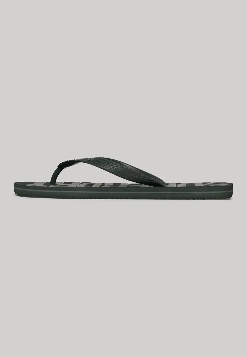 Superdry Vegan Vintage Heren Slippers - Maat 42-43 - Surplus Olive - afbeelding 4 van 6