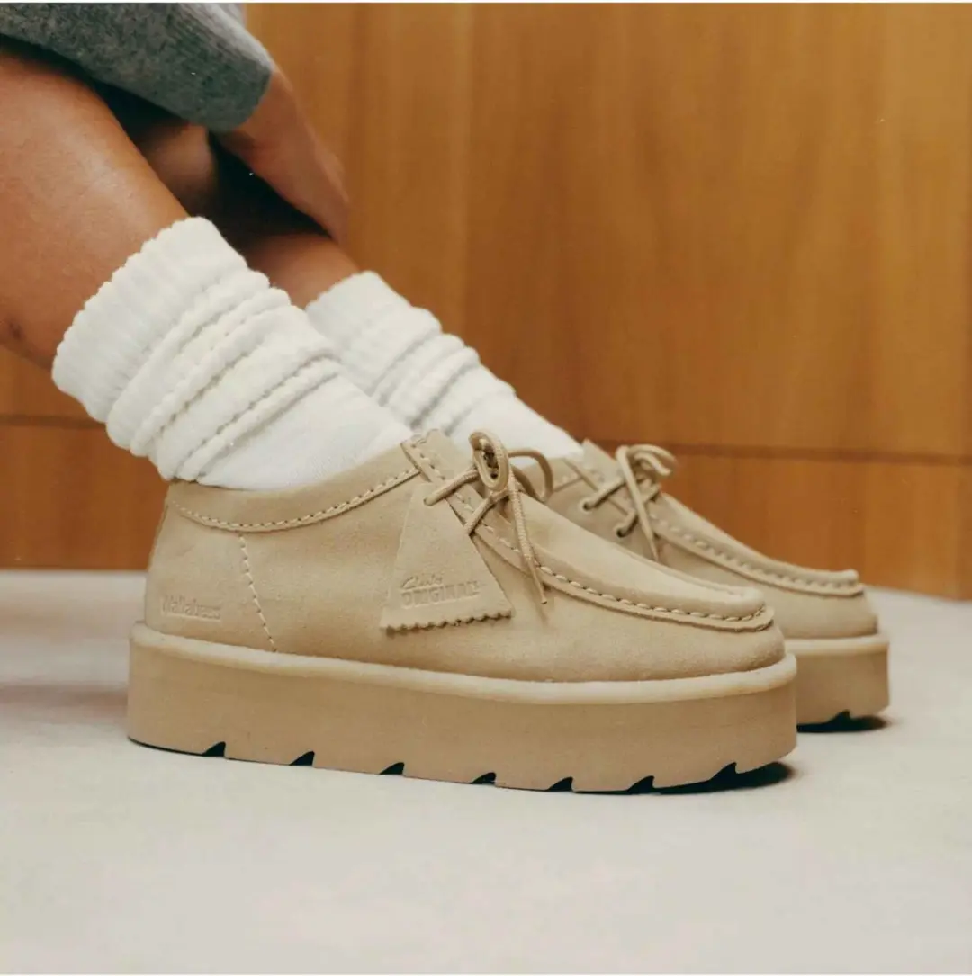 Clarks Saltway Grens Suède Loafers - Beige - Maat 40 - afbeelding 6 van 6