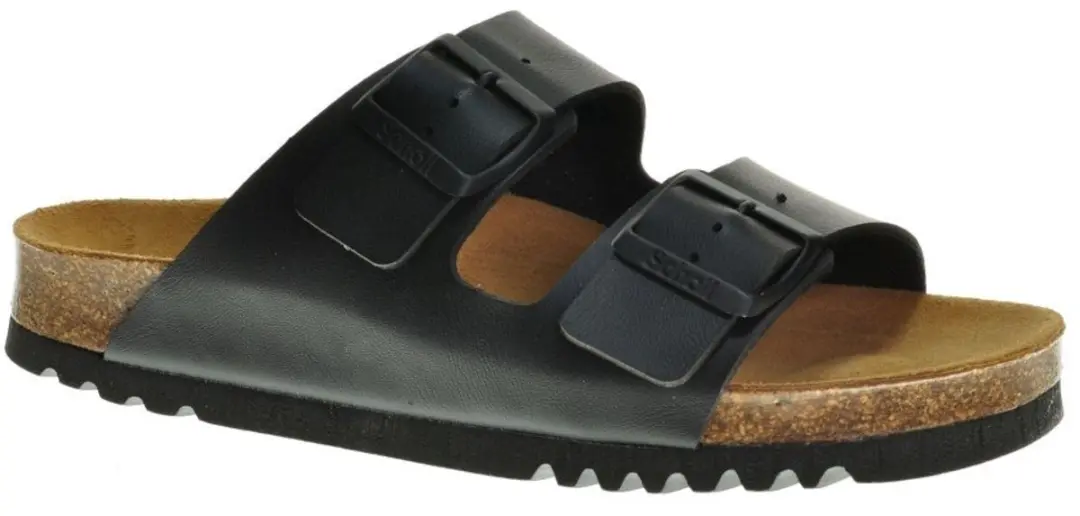 Scholl Josephine Zwart Slippers maat 35