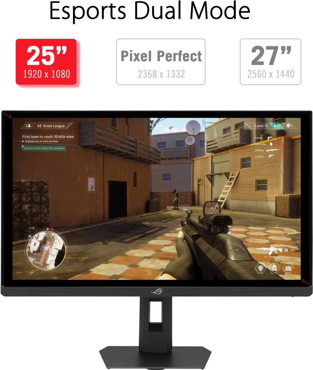 ASUS ROG Strix Pulsar XG27AQNGV Gaming Monitor 27" - 360Hz - 1ms - Zwart